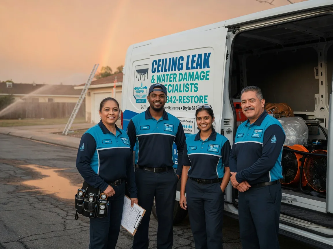 Ceiling Leak Cleanup company in Coventry, RI